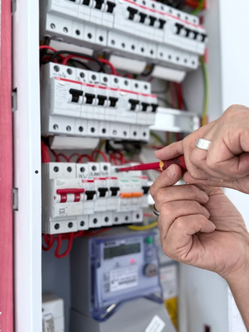 Modern switchboard with dedicated EV charger circuit